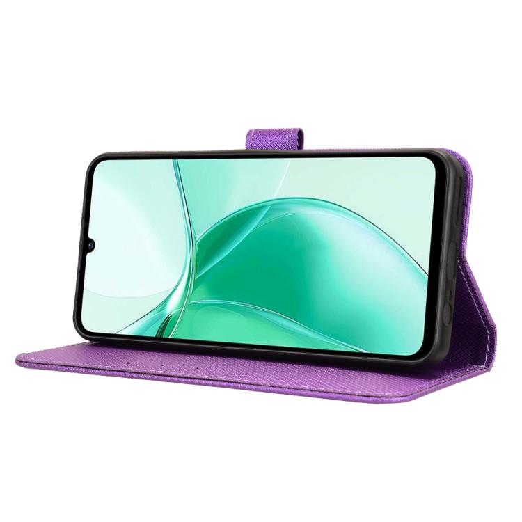 For ZTE Blade A35 Diamond Texture Leather Phone Case