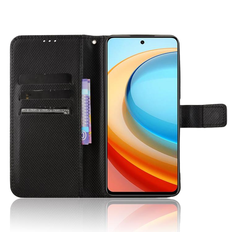 For ZTE Blade A75 5G Diamond Texture Leather Phone Case