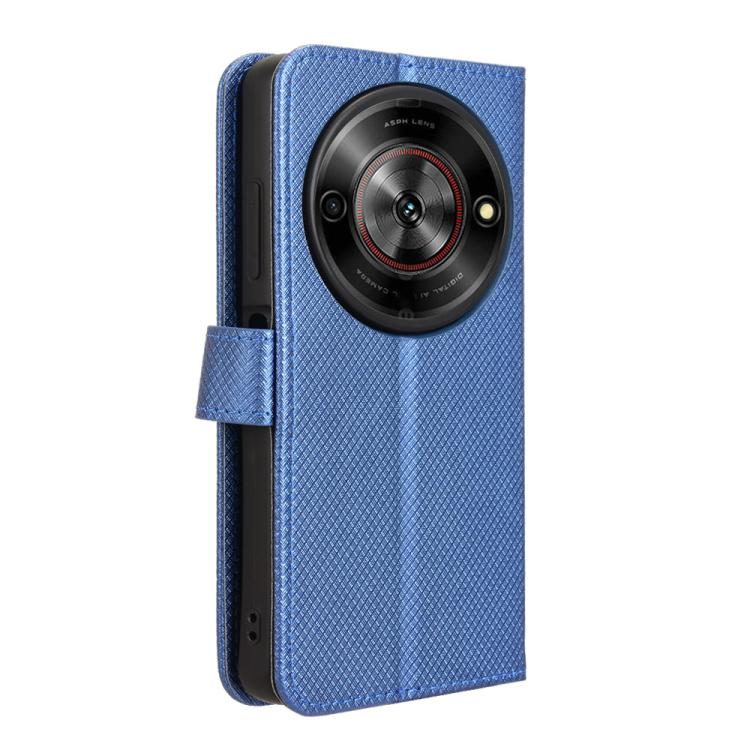For ZTE Blade A75 5G Diamond Texture Leather Phone Case