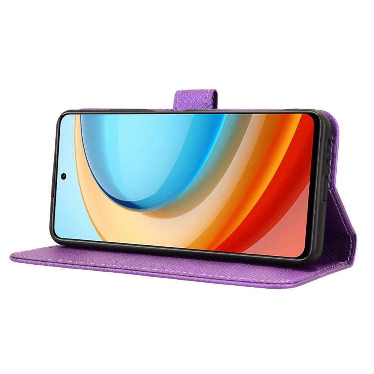 For ZTE Blade A75 5G Diamond Texture Leather Phone Case