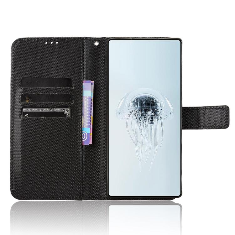 For ZTE nubia Red Magic 10 Pro / 10 Pro+ Diamond Texture Leather Phone Case