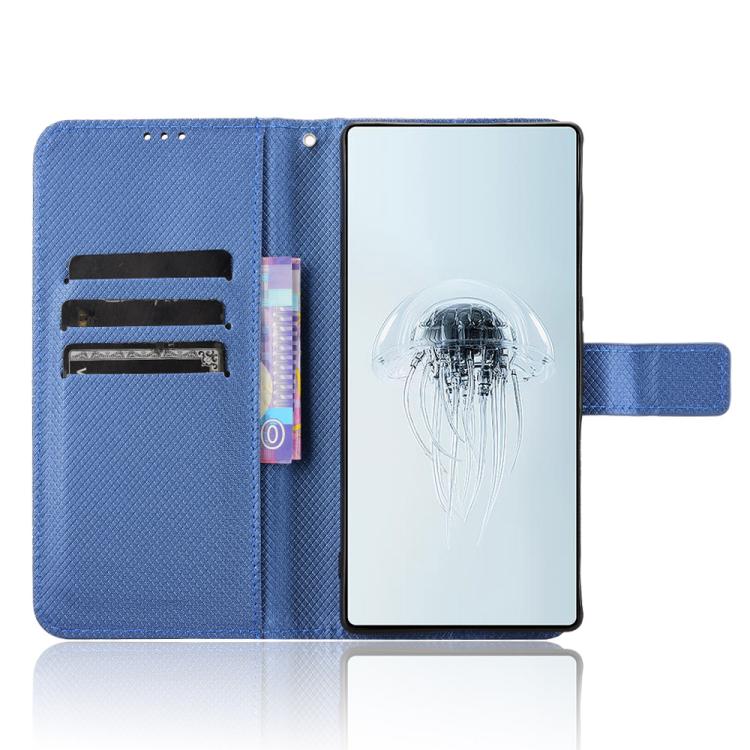 For ZTE nubia Red Magic 10 Pro / 10 Pro+ Diamond Texture Leather Phone Case