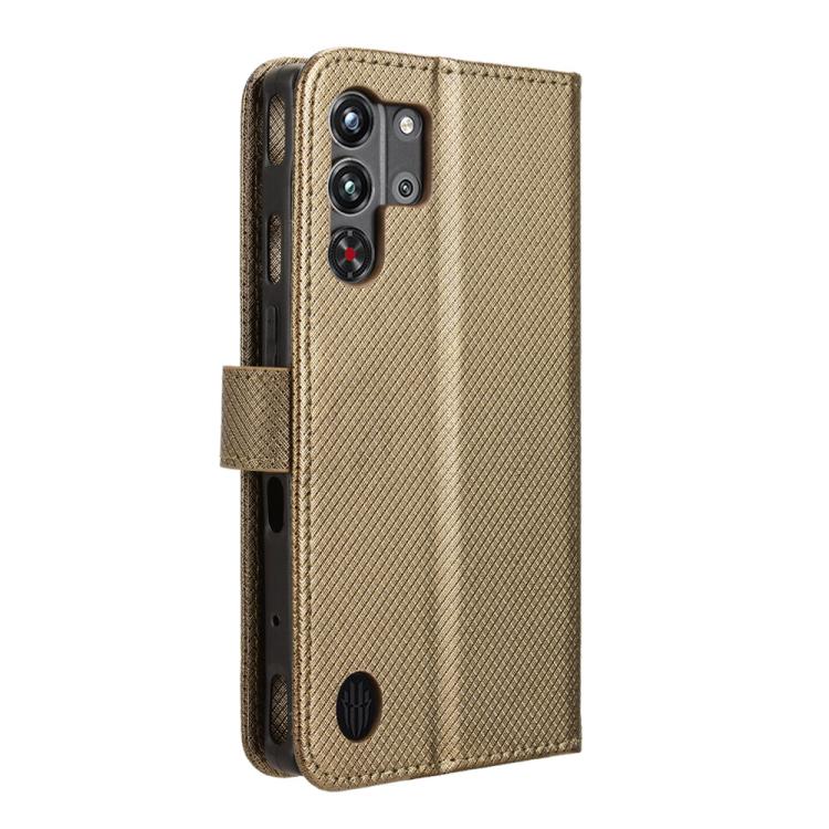 For ZTE nubia Red Magic 10 Pro / 10 Pro+ Diamond Texture Leather Phone Case