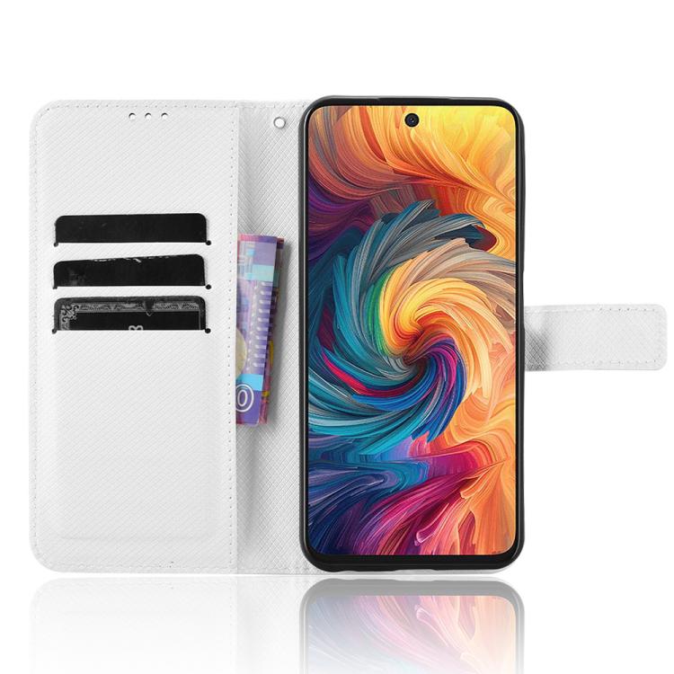 For ZTE Blade V70 4G Diamond Texture Leather Phone Case