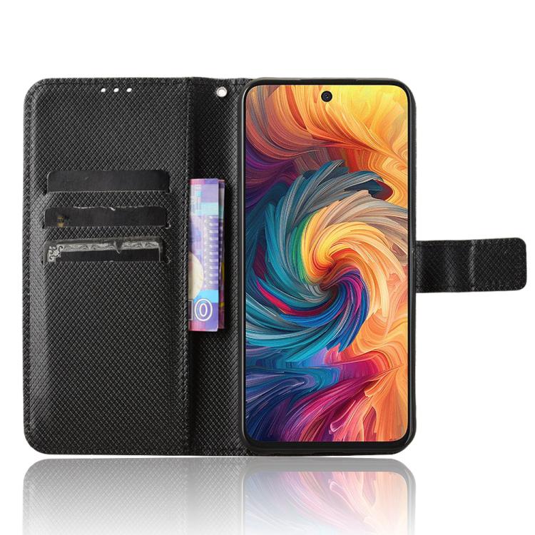 For ZTE Blade V70 4G Diamond Texture Leather Phone Case