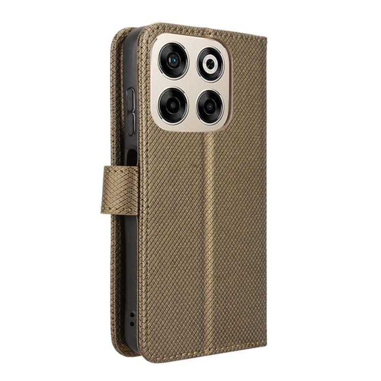 For ZTE Blade V70 4G Diamond Texture Leather Phone Case