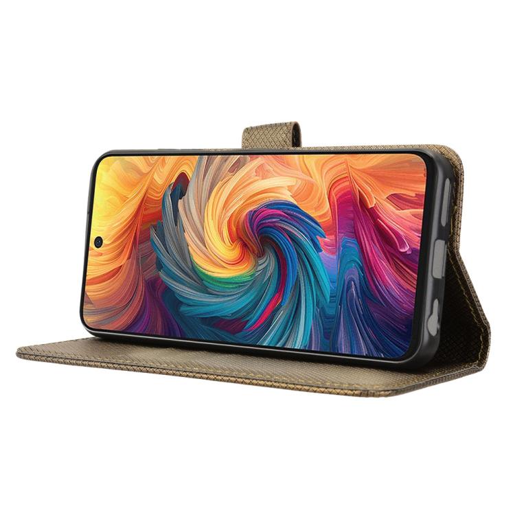 For ZTE Blade V70 4G Diamond Texture Leather Phone Case