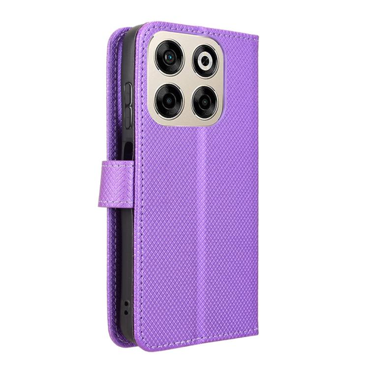 For ZTE Blade V70 4G Diamond Texture Leather Phone Case
