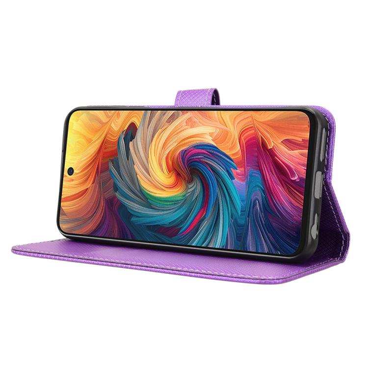 For ZTE Blade V70 4G Diamond Texture Leather Phone Case