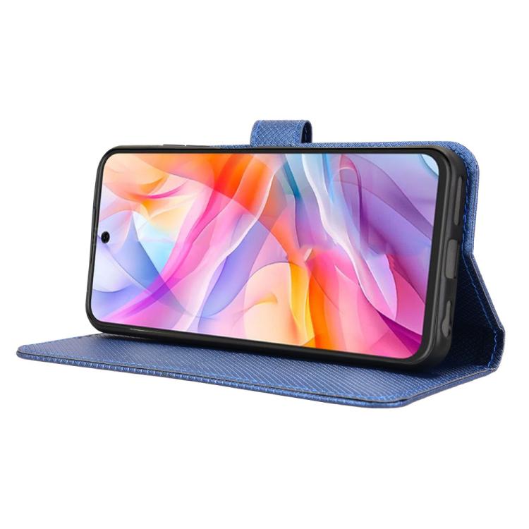 For ZTE Blade V70 Design 4G Diamond Texture Leather Phone Case