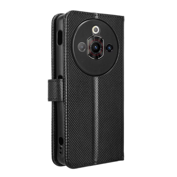For ZTE nubia Focus Pro 5G Diamond Texture Leather Phone Case