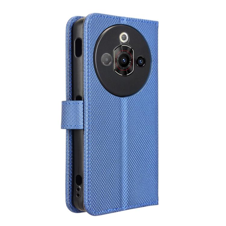 For ZTE nubia Focus Pro 5G Diamond Texture Leather Phone Case