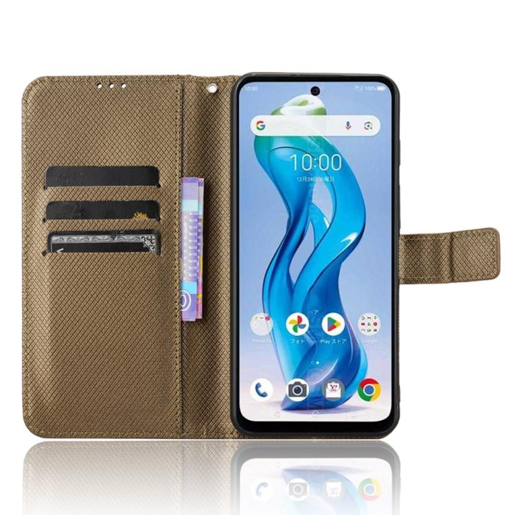 For ZTE nubia S 5G A403ZT Diamond Texture Leather Phone Case