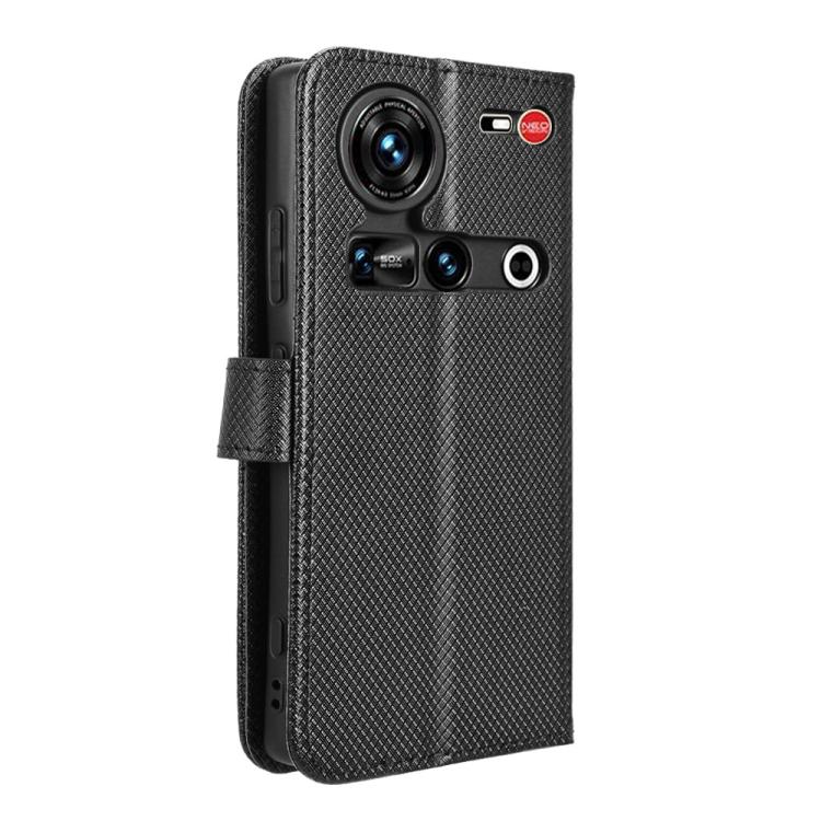 For ZTE nubia Z70 Ultra Diamond Texture Leather Phone Case