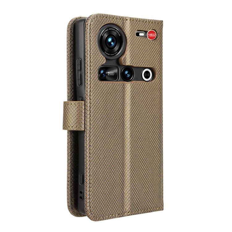 For ZTE nubia Z70 Ultra Diamond Texture Leather Phone Case