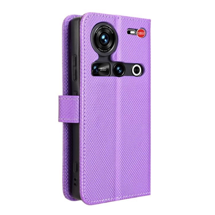 For ZTE nubia Z70 Ultra Diamond Texture Leather Phone Case