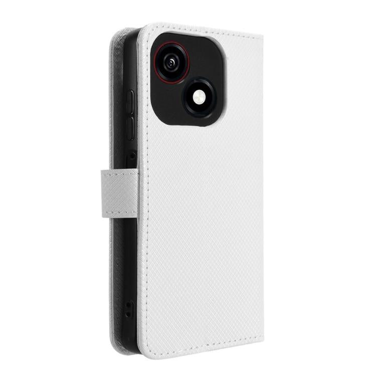 For ZTE Blade A35e Z2466 Diamond Texture Leather Phone Case