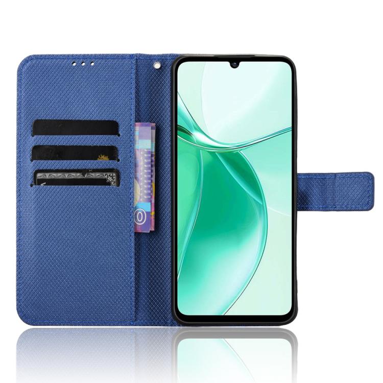 For ZTE Blade A35e Z2466 Diamond Texture Leather Phone Case