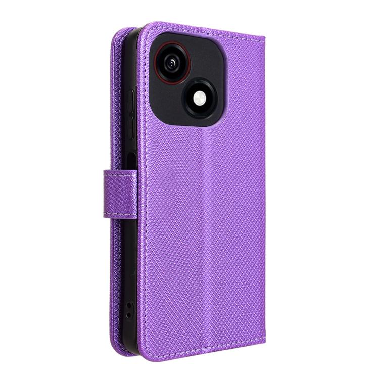 For ZTE Blade A35e Z2466 Diamond Texture Leather Phone Case