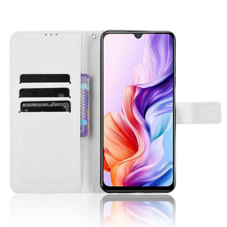For ZTE Blade V70 Max Diamond Texture Leather Phone Case