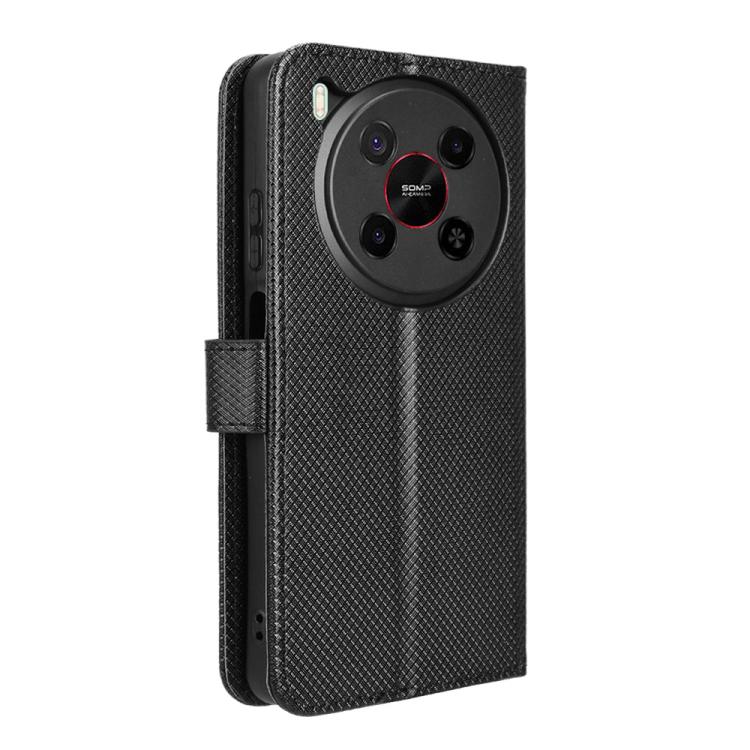For ZTE Blade V70 Max Diamond Texture Leather Phone Case