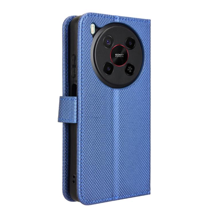 For ZTE Blade V70 Max Diamond Texture Leather Phone Case