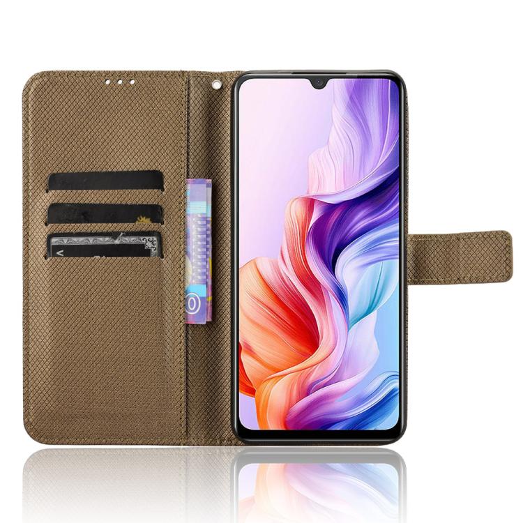 For ZTE Blade V70 Max Diamond Texture Leather Phone Case