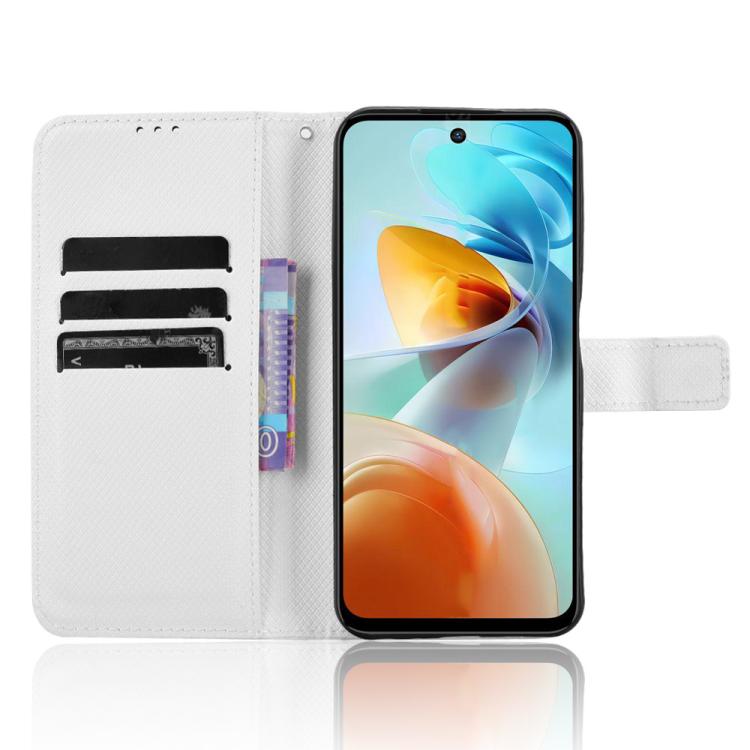 For ZTE nubia Music 2 Diamond Texture Leather Phone Case