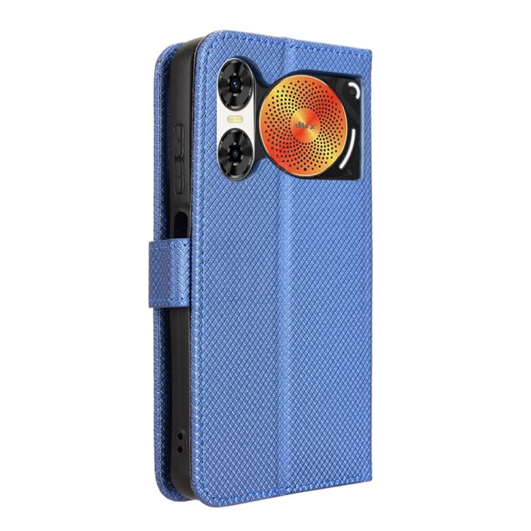 For ZTE nubia Music 2 Diamond Texture Leather Phone Case