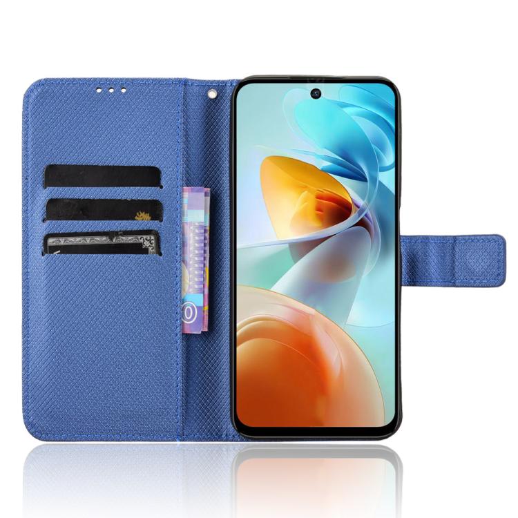 For ZTE nubia Music 2 Diamond Texture Leather Phone Case