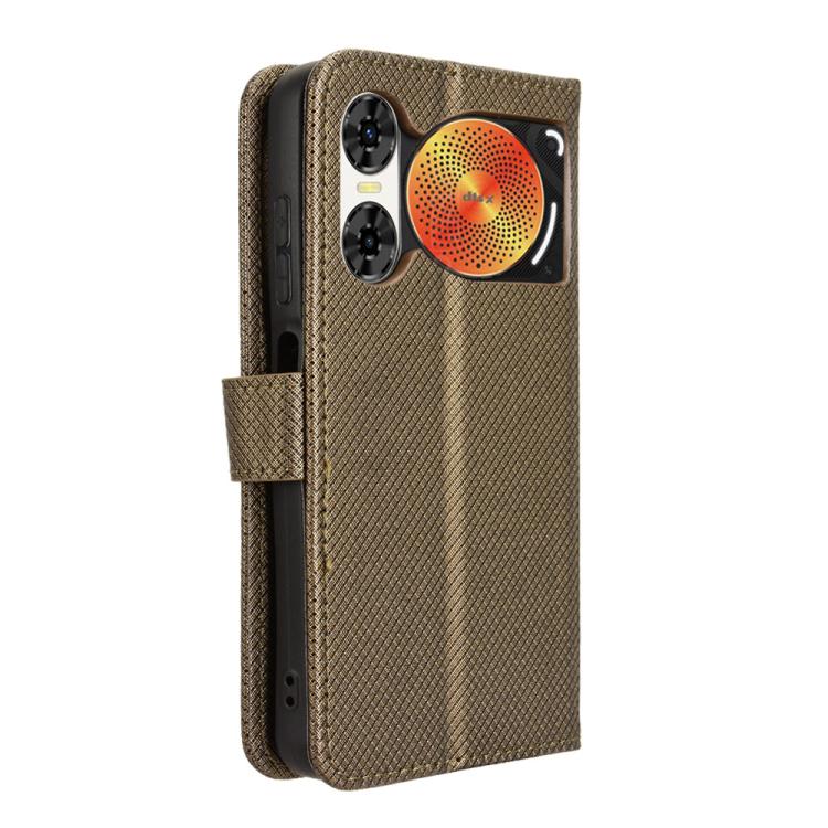 For ZTE nubia Music 2 Diamond Texture Leather Phone Case