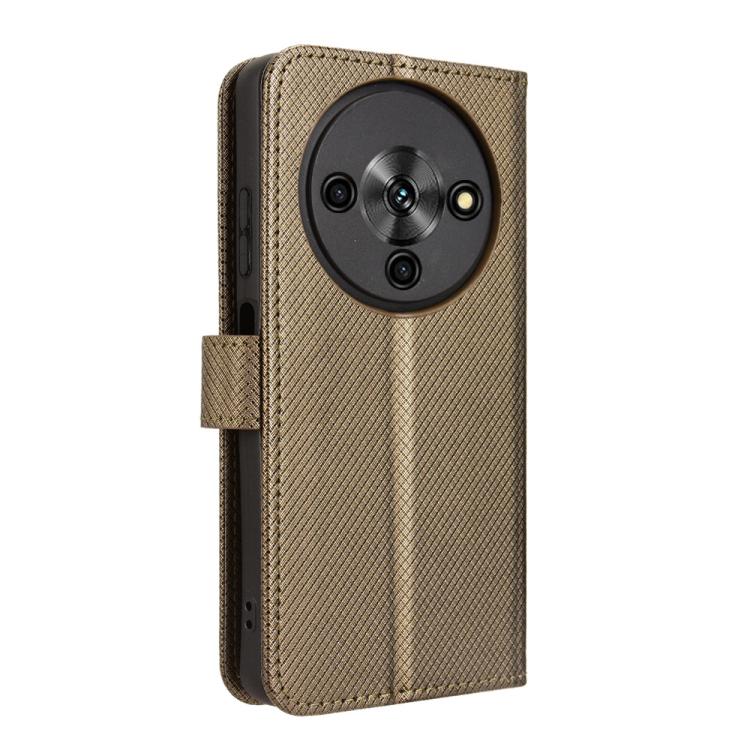For ZTE Blade A76 5G Diamond Texture Leather Phone Case