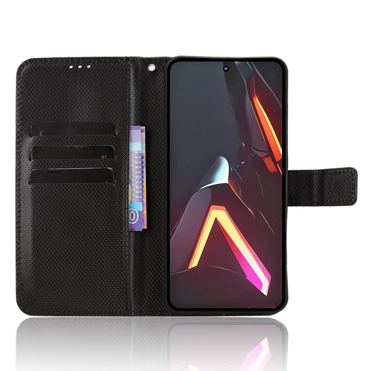 For ZTE nubia Neo 3 GT 5G Diamond Texture Leather Phone Case