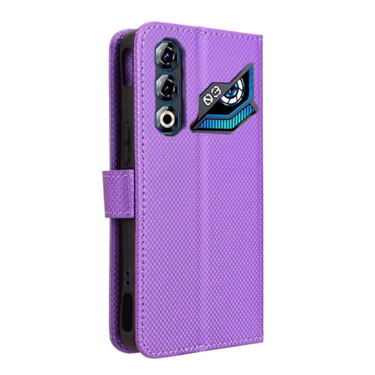 For ZTE nubia Neo 3 GT 5G Diamond Texture Leather Phone Case