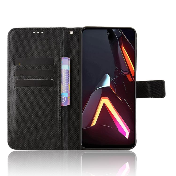 For ZTE nubia Neo 3 5G Diamond Texture Leather Phone Case