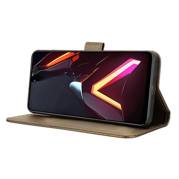 For ZTE nubia Neo 3 5G Diamond Texture Leather Phone Case