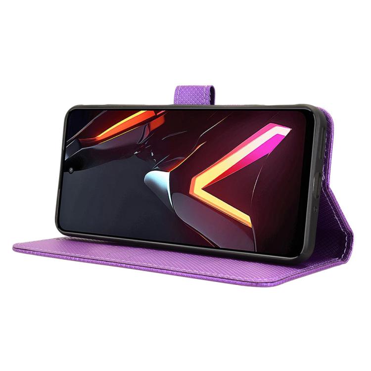 For ZTE nubia Neo 3 5G Diamond Texture Leather Phone Case