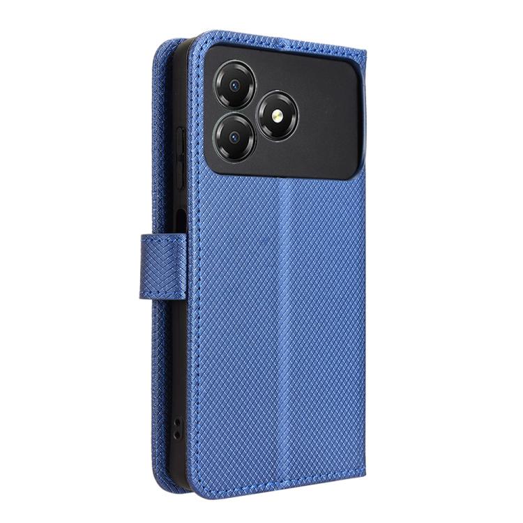 For ZTE Blade A36 4G Diamond Texture Leather Phone Case