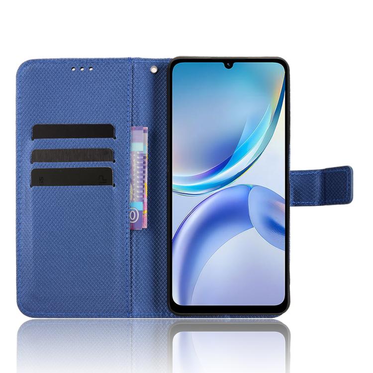 For ZTE Blade A36 4G Diamond Texture Leather Phone Case