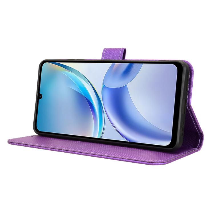 For ZTE Blade A36 4G Diamond Texture Leather Phone Case