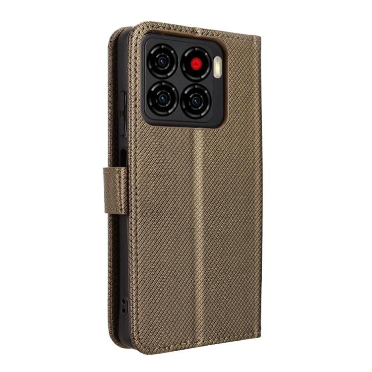 For ZTE Blade A56 4G Diamond Texture Leather Phone Case
