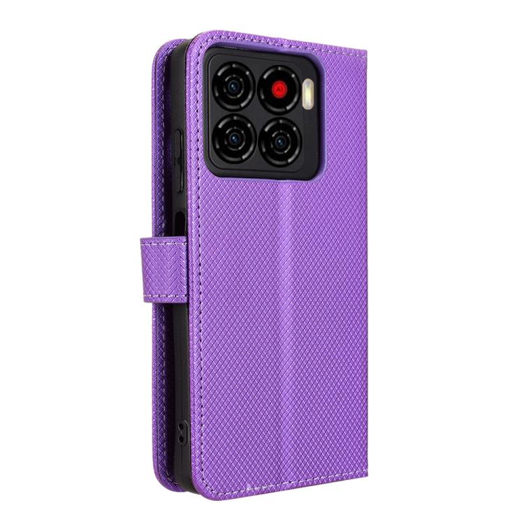 For ZTE Blade A56 4G Diamond Texture Leather Phone Case