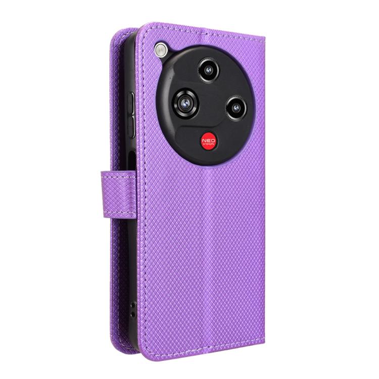 For ZTE nubia Focus 2 5G Diamond Texture Leather Phone Case