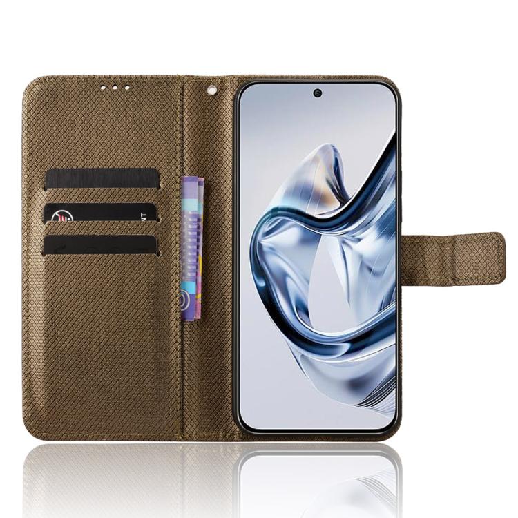 For ZTE nubia Air Diamond Texture Leather Phone Case