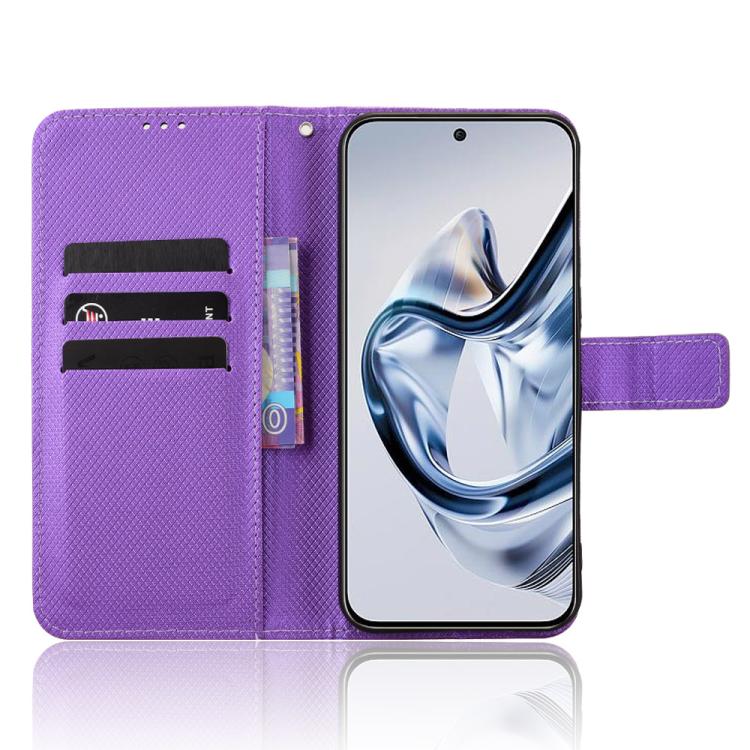 For ZTE nubia Air Diamond Texture Leather Phone Case