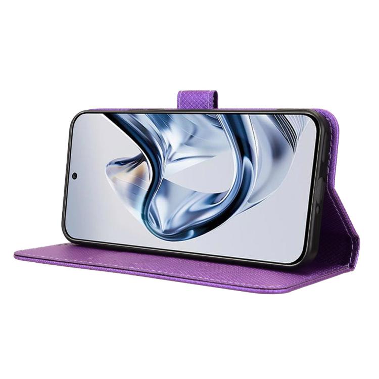 For ZTE nubia Air Diamond Texture Leather Phone Case