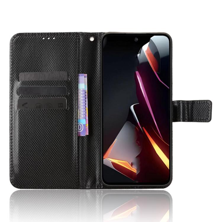 For ZTE nubia Neo 2 Diamond Texture Leather Phone Case