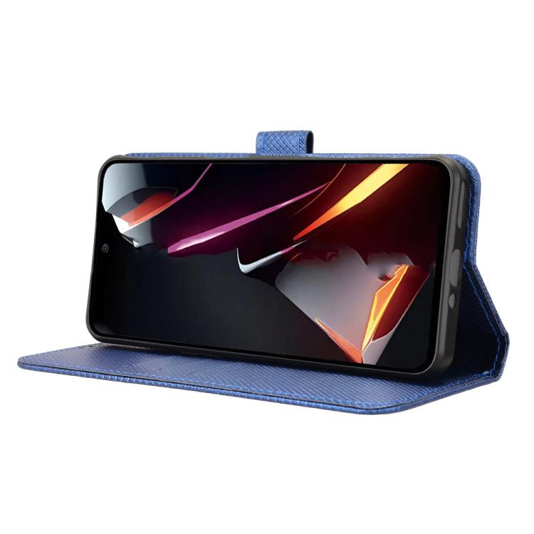For ZTE nubia Neo 2 Diamond Texture Leather Phone Case