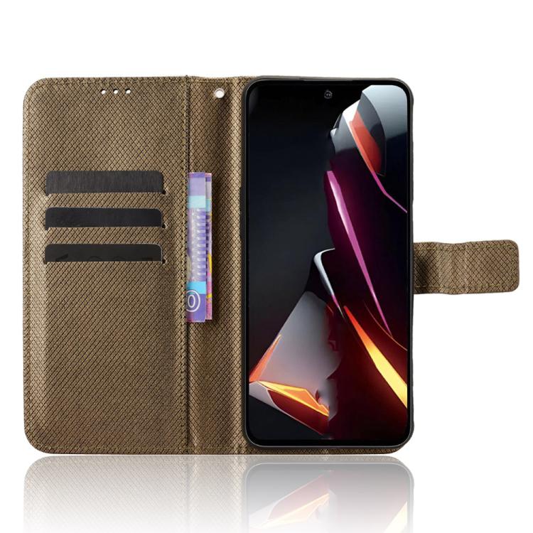 For ZTE nubia Neo 2 Diamond Texture Leather Phone Case