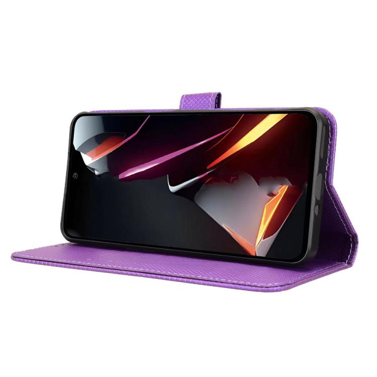 For ZTE nubia Neo 2 Diamond Texture Leather Phone Case